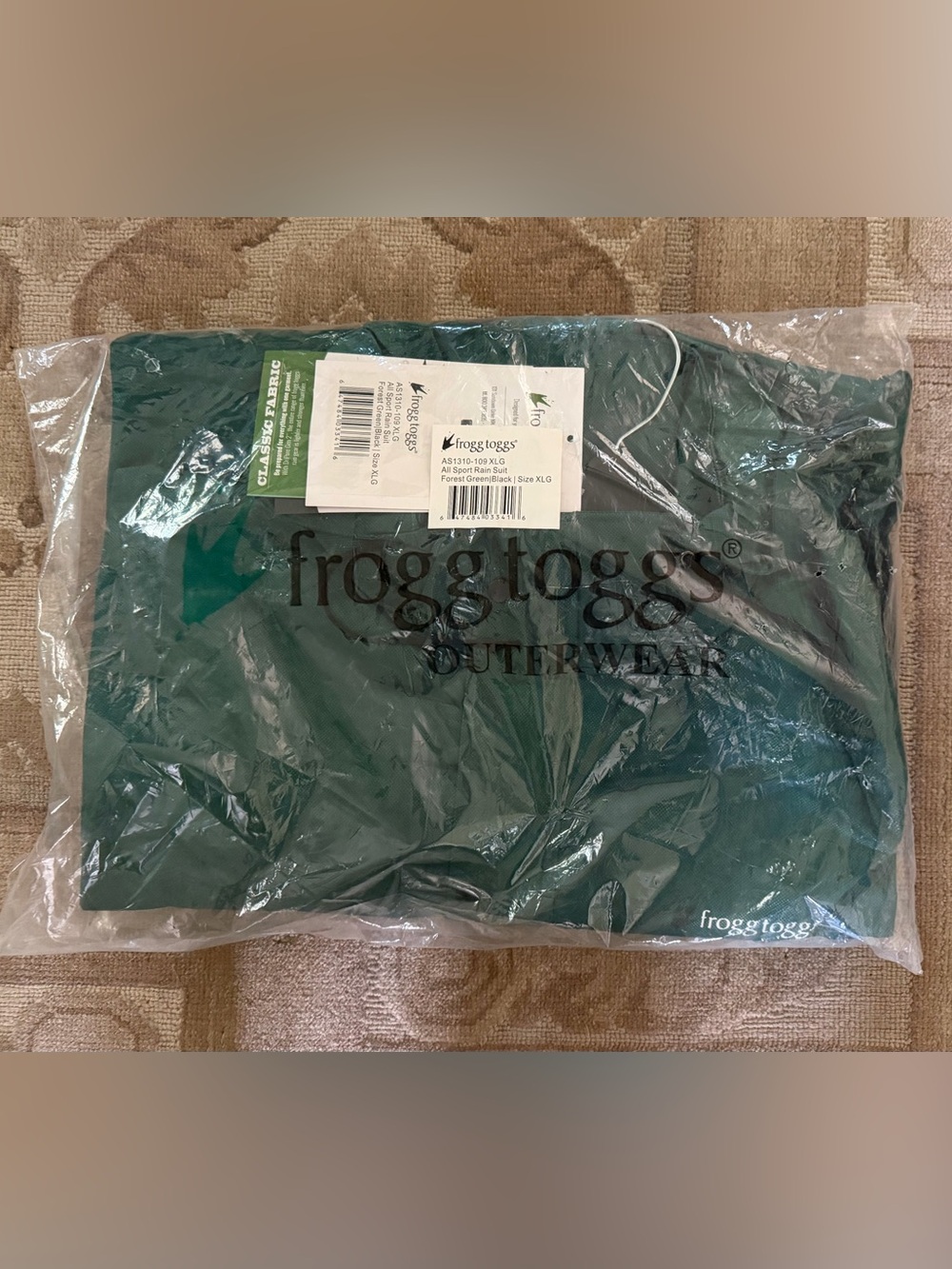 frogg toggs Forest Green Rain Suit - Outerwear